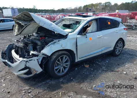 2021 Acura Rdx Technology Package z USA, uszkodzony, nr VIN 5J8TC1H50ML016070